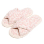 Luxury Soft Crossover Leopard Pattern Slipper