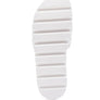 SUNDAE PLATFORM SLIDES WITH WOVEN TEXTURED STRAPS