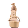 MY MAINS HIGH PLATFORM STILETTO SANDALS