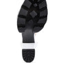 RATTLE SNAKE PRINT HIGH HEELED BLOCK SANDAL