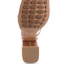 SHEWOLF LACE UP HIGH HEEL SANDALS