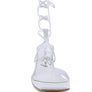 HIGH CULT STRAPPY TIE-UP BLOCK HEELS