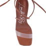 HIGH CULT STRAPPY TIE-UP BLOCK HEELS