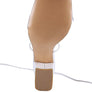 HIGH CULT STRAPPY TIE-UP BLOCK HEELS