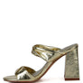 HOT MESS HIGH HEELED BLOCK SANDAL