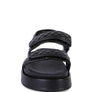 ANVIL QUILTED PLATFORM SANDALS