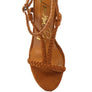 SMOOSH BRAIDED BLOCK HEEL SANDALS