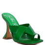 SNATCHED INTERTWINED TOE RING HEELED SANDALS
