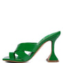 SNATCHED INTERTWINED TOE RING HEELED SANDALS