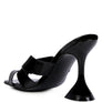 SNATCHED INTERTWINED TOE RING HEELED SANDALS