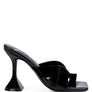 SNATCHED INTERTWINED TOE RING HEELED SANDALS