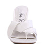 SNATCHED INTERTWINED TOE RING HEELED SANDALS