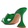 SNATCHED INTERTWINED TOE RING HEELED SANDALS