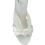 STROBING KNOTTED CHUNKY PLATFORM HEELS