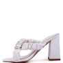 PAGE 3 SCRUNCHIE STRAP BLOCK SANDALS