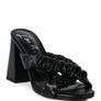 PAGE 3 SCRUNCHIE STRAP BLOCK SANDALS