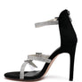 INES BLING STRAP HIGH HEEL SANDALS