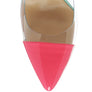 Candace clear Stiletto Pumps