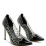 Candace clear Stiletto Pumps