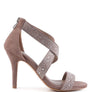 QUEEN BEE Rhinestone High Heeled Sandal