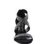 QUEEN BEE Rhinestone High Heeled Sandal