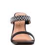 BANDY HIGH HEEL METAL BALL SANDALS
