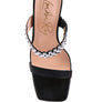 BANDY HIGH HEEL METAL BALL SANDALS