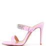 BANDY HIGH HEEL METAL BALL SANDALS