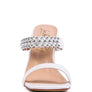 BANDY HIGH HEEL METAL BALL SANDALS