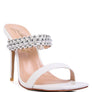 BANDY HIGH HEEL METAL BALL SANDALS