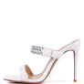 BANDY HIGH HEEL METAL BALL SANDALS