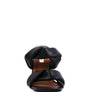 GLAM GIRL TWISTED STRAP SPOOL HEELED SANDALS