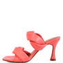 GLAM GIRL TWISTED STRAP SPOOL HEELED SANDALS