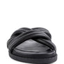 TORA QUILTED STRAP SLIDER FLATS