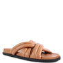 TORA QUILTED STRAP SLIDER FLATS