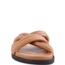 TORA QUILTED STRAP SLIDER FLATS
