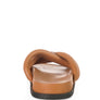 TORA QUILTED STRAP SLIDER FLATS