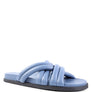 TORA QUILTED STRAP SLIDER FLATS