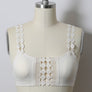 Boho Eye Lace Applique Bralette