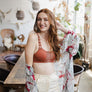 Boho Eye Lace Applique Bralette