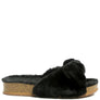 FUZZ BOW FUR FLATS