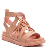 VOOPRET TIE-UP FLAT SANDALS