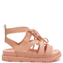 VOOPRET TIE-UP FLAT SANDALS