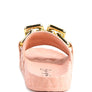 MIAMI SHOT BLING CHAIN STRAP WOVEN SLIP ON FLATS