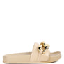 ISHTAR METALLIC CHAIN METAL SLID FLATS