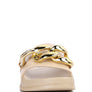 ISHTAR METALLIC CHAIN METAL SLID FLATS