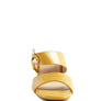 HOOKUP GEOMETRIC CUT BLOCK HEEL SLIDES