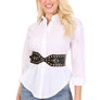 PU LEATHER AUTUMN WIDE BELT WRAP