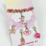 VARIETY CHARM ENAMEL BRACELET SET