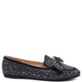 DEWDROPS EMBELLISHED CASUAL BOW LOAFERS
